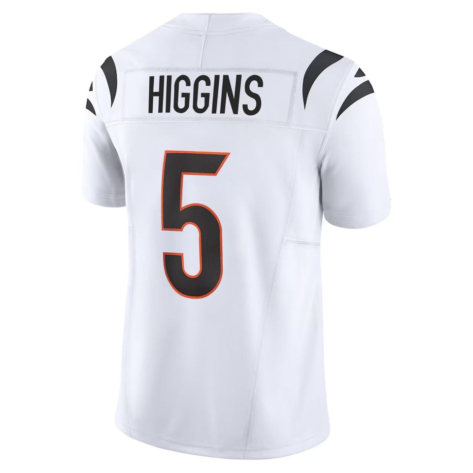 Personalized Cincinnati Bengals Jersey, Custom Name & Number, #5 Tee Higgins Limited Player Jersey