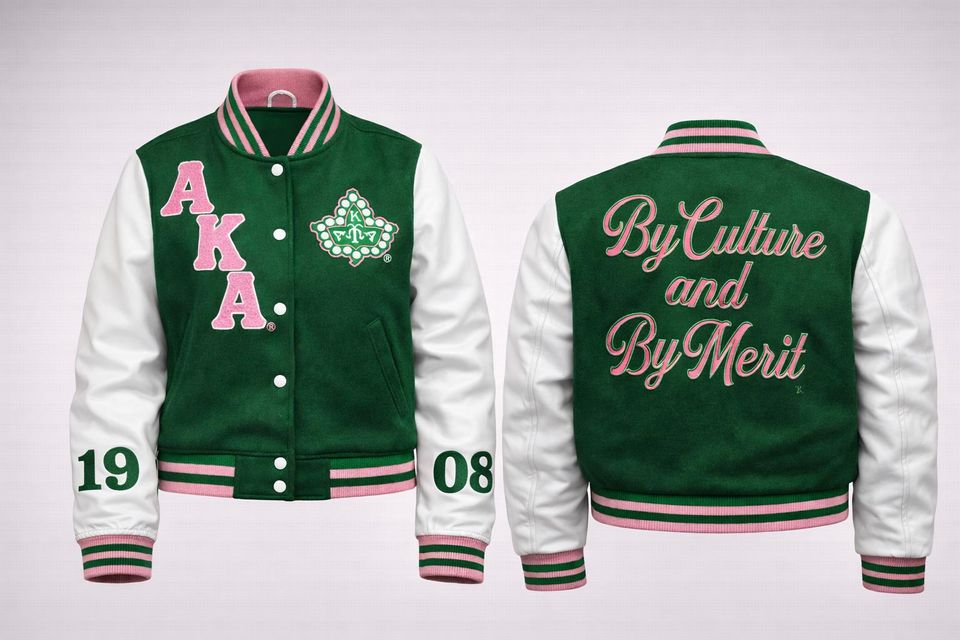 Green Varsity Jacket - Cropped