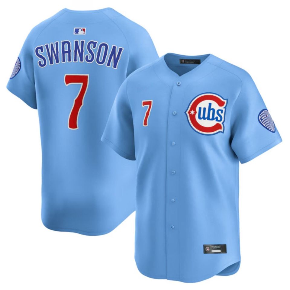 Personalized Major League Chicago Cubs , Custom Name & Number, 2025 City Connect Limited Jersey Gift