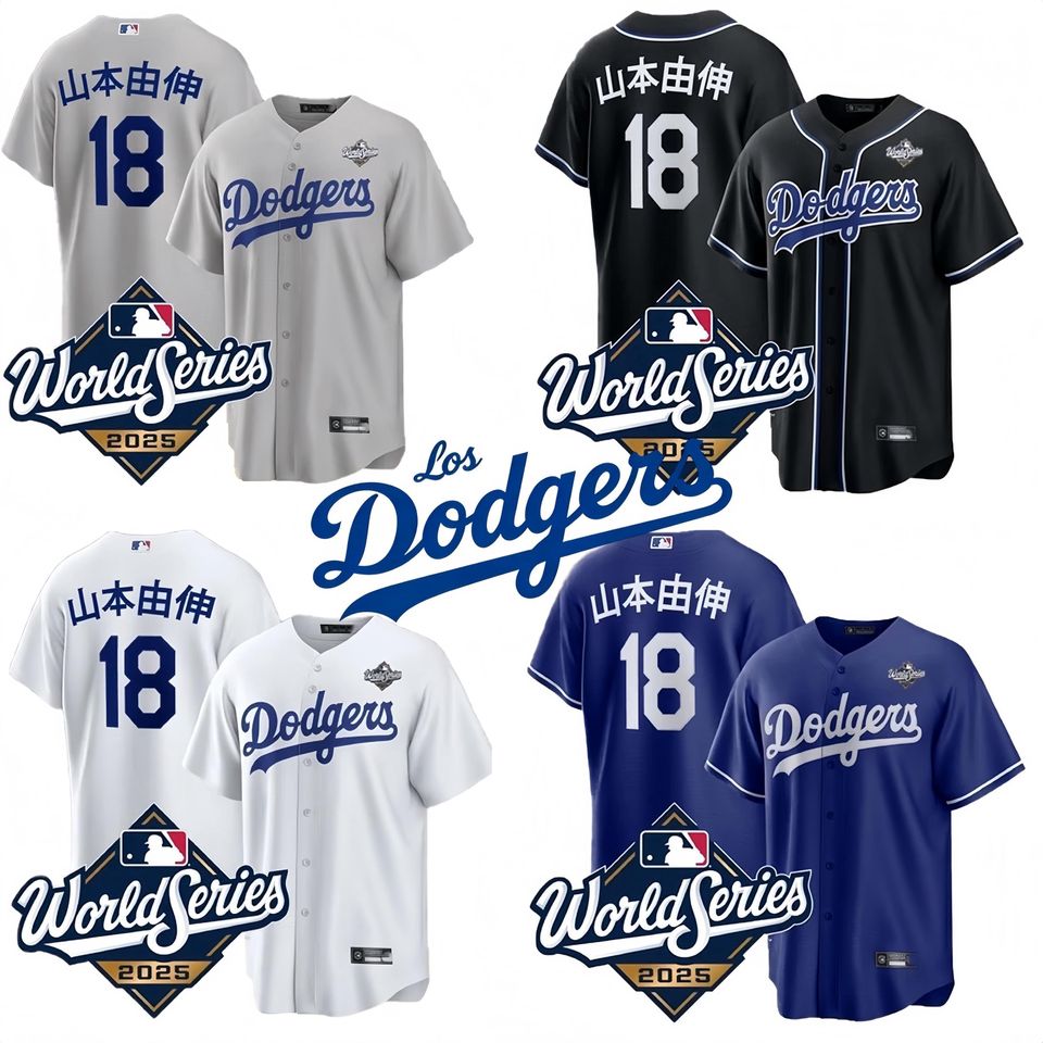 Personalized Los Angeles Dodgers Jersey, Custom Name & Number