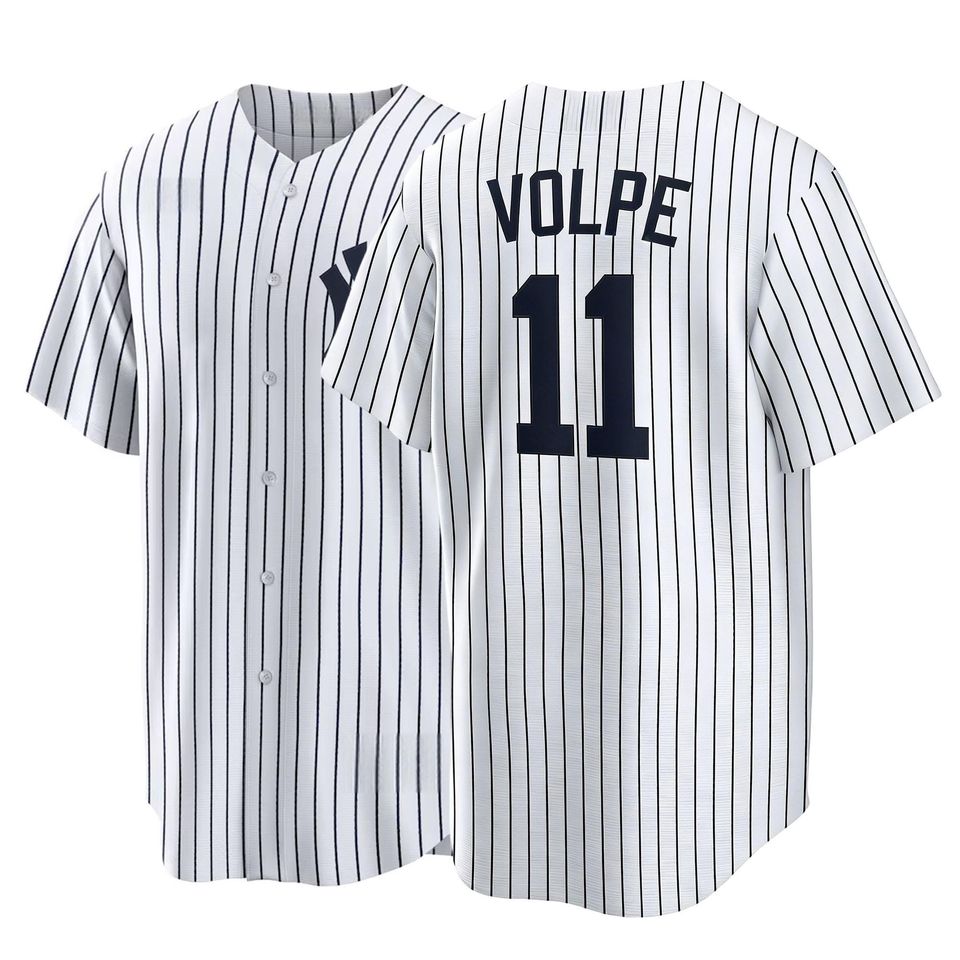 Anthony Volpe New York Baseball Jersey,White Home Limited Player Shirt Man/Youth size,Custom Jersey