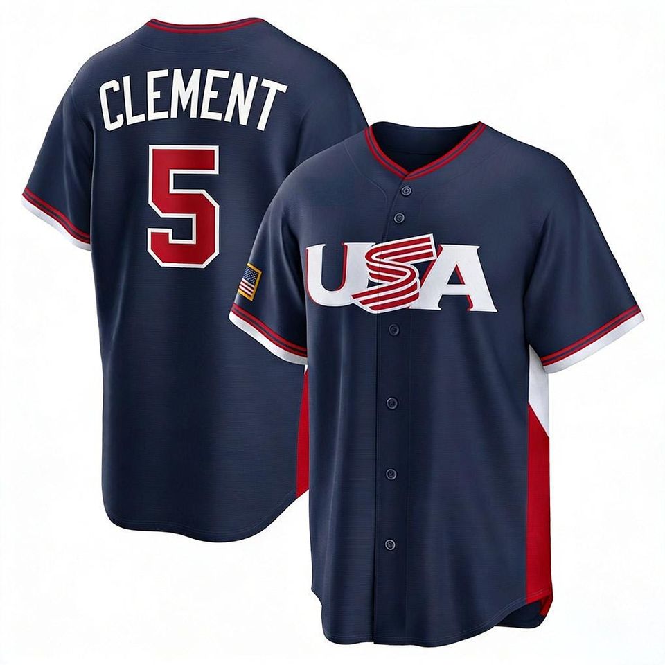 Ernie Clement Jersey,USA 2026 World Baseball Classic