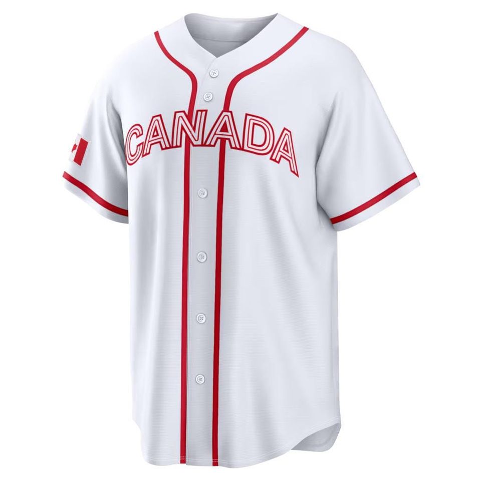 Canada  Baseball Jersey#47 Cal Quantrill,Men's/Youth White 2026 World Baseball Classic