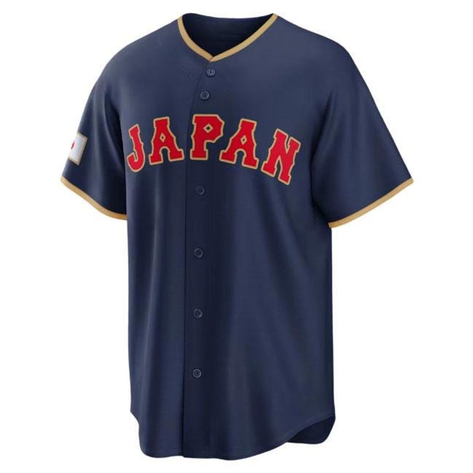 Munetaka Murakami #55 WBCC Japan Baseball Jersey Navy Fan Shirt Man's Youth