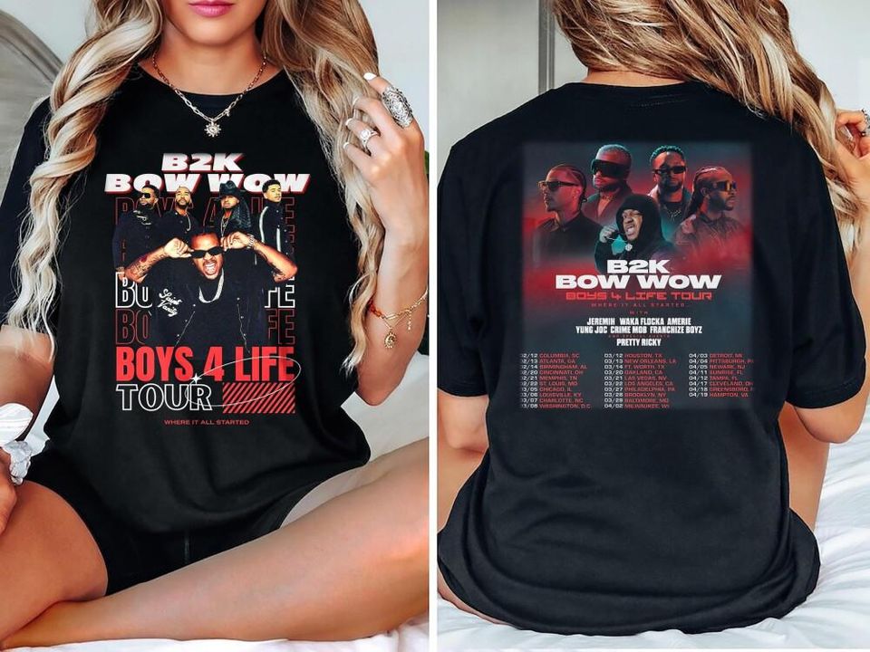 Bow Wow x B2K Boys 4 Life Tour Unisex 2026 Shirt