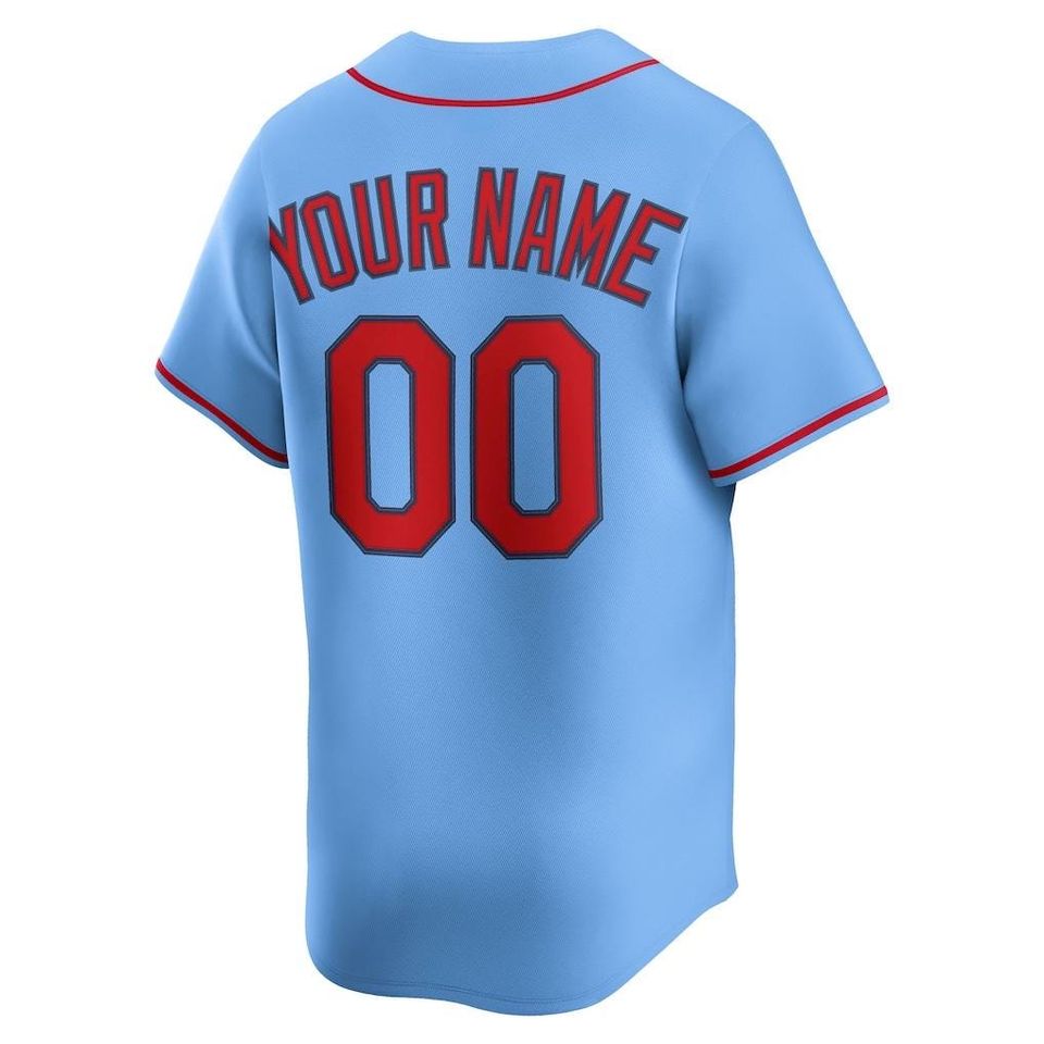 St. Louis    Baseball  #00 Pick-A-Player  Men's And Youth Royal  2026 Major League Baseball Customed Jersey