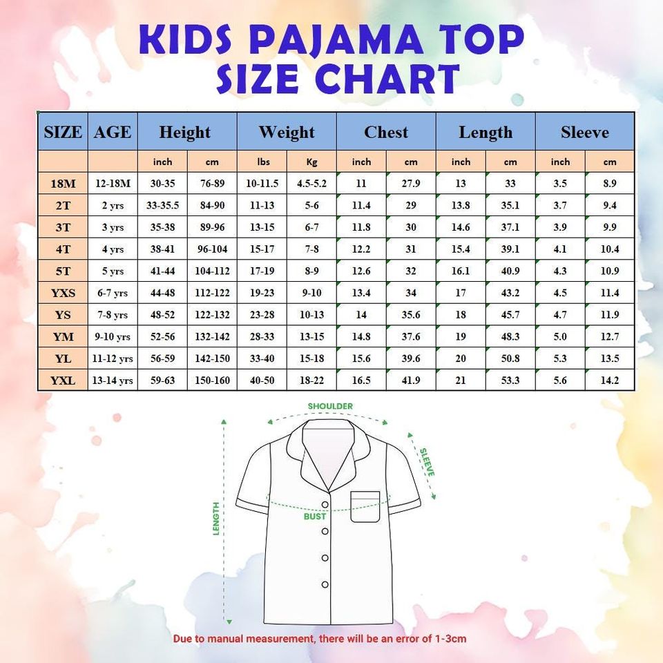 Labubu Pajama Set, Labubu Kids Pajamas Set