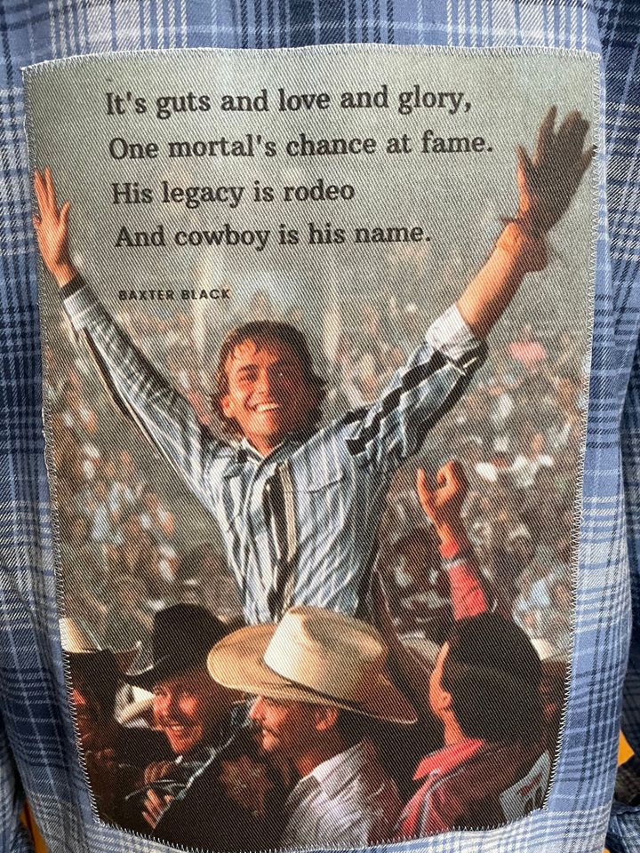 Rodeo Theme Flannel Shirt