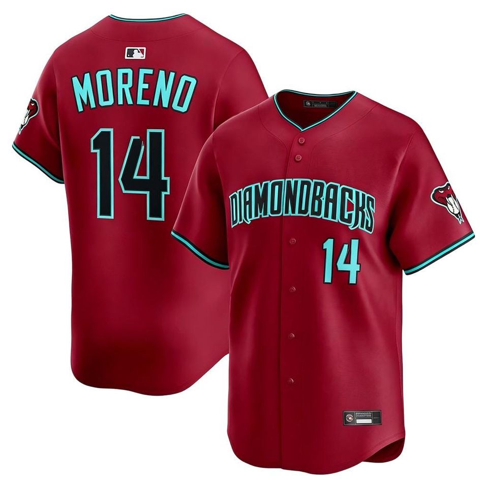 Personalized Arizonna Diamondbacks Crimson Baseball Jersey, Custom Name & Number