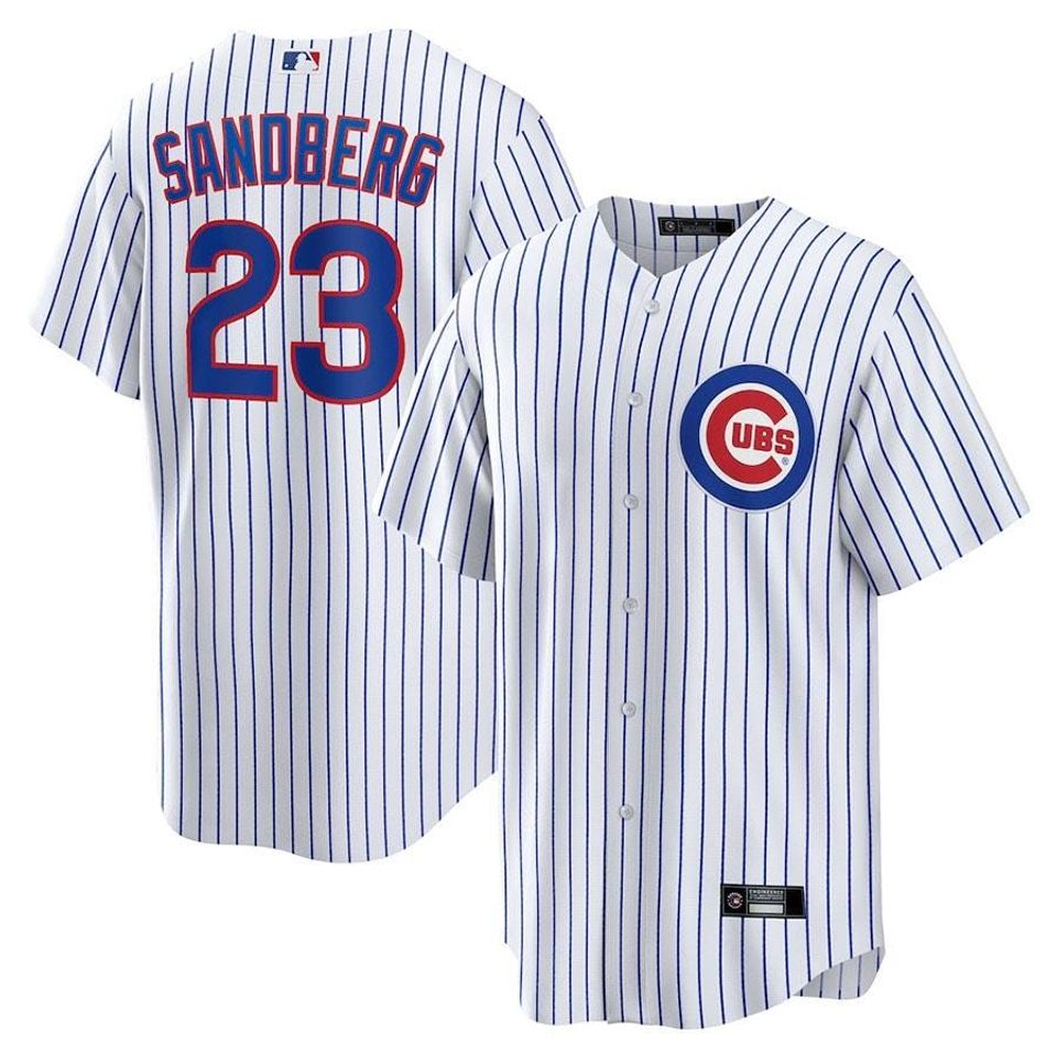Personalized Chicago Cubs White baseball jersey, custom name and number