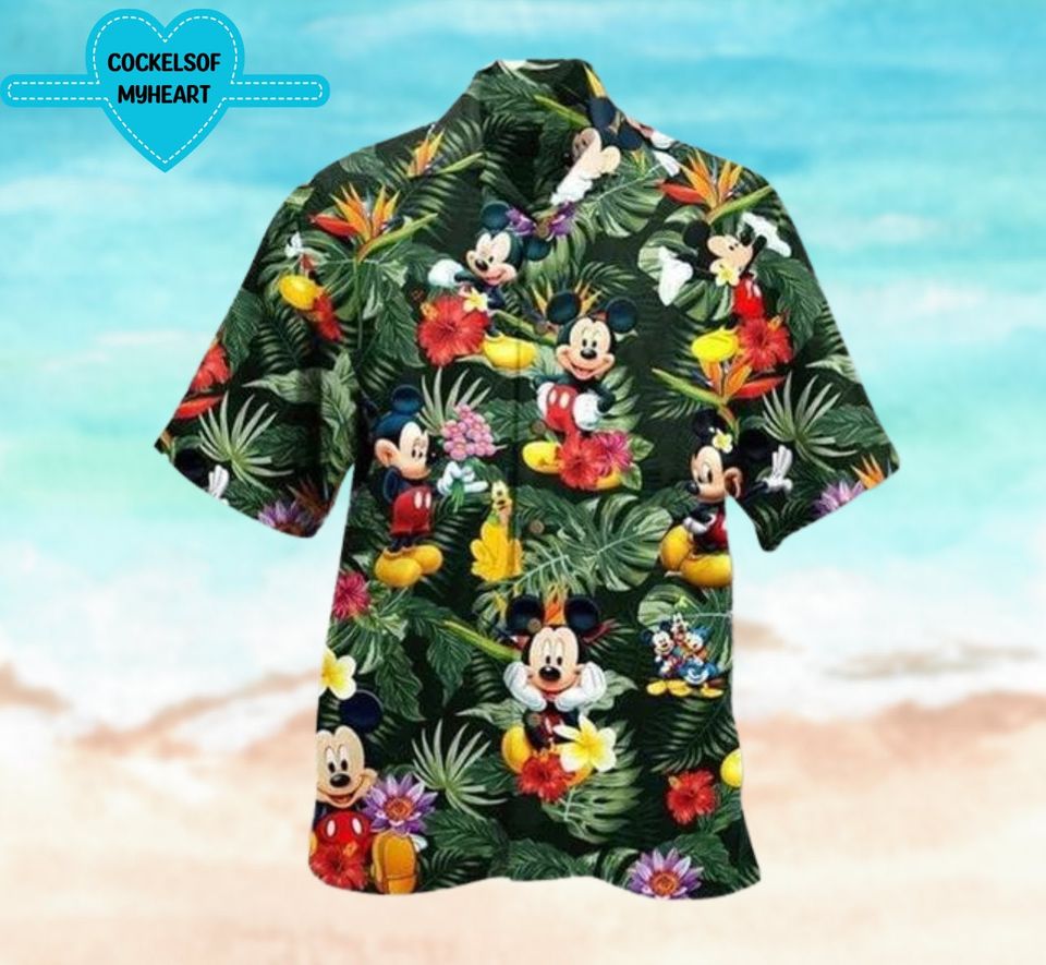 Mickey Mouse Summer Hawaiian Shirt