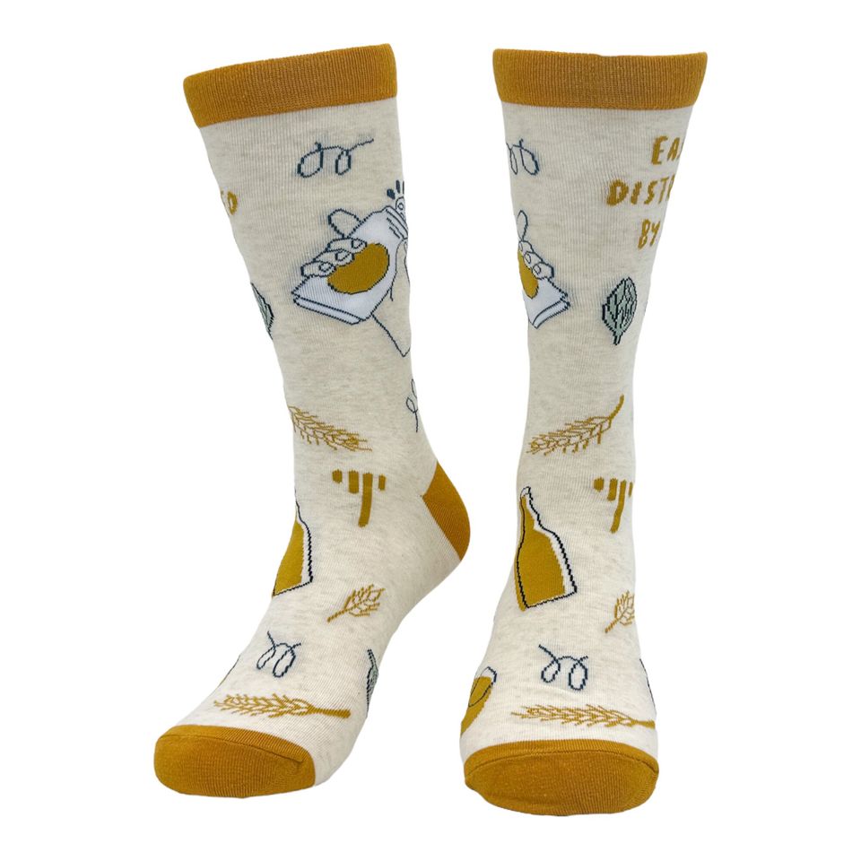 Easily Distracted By Beer Socks, Funny Drinking Socks