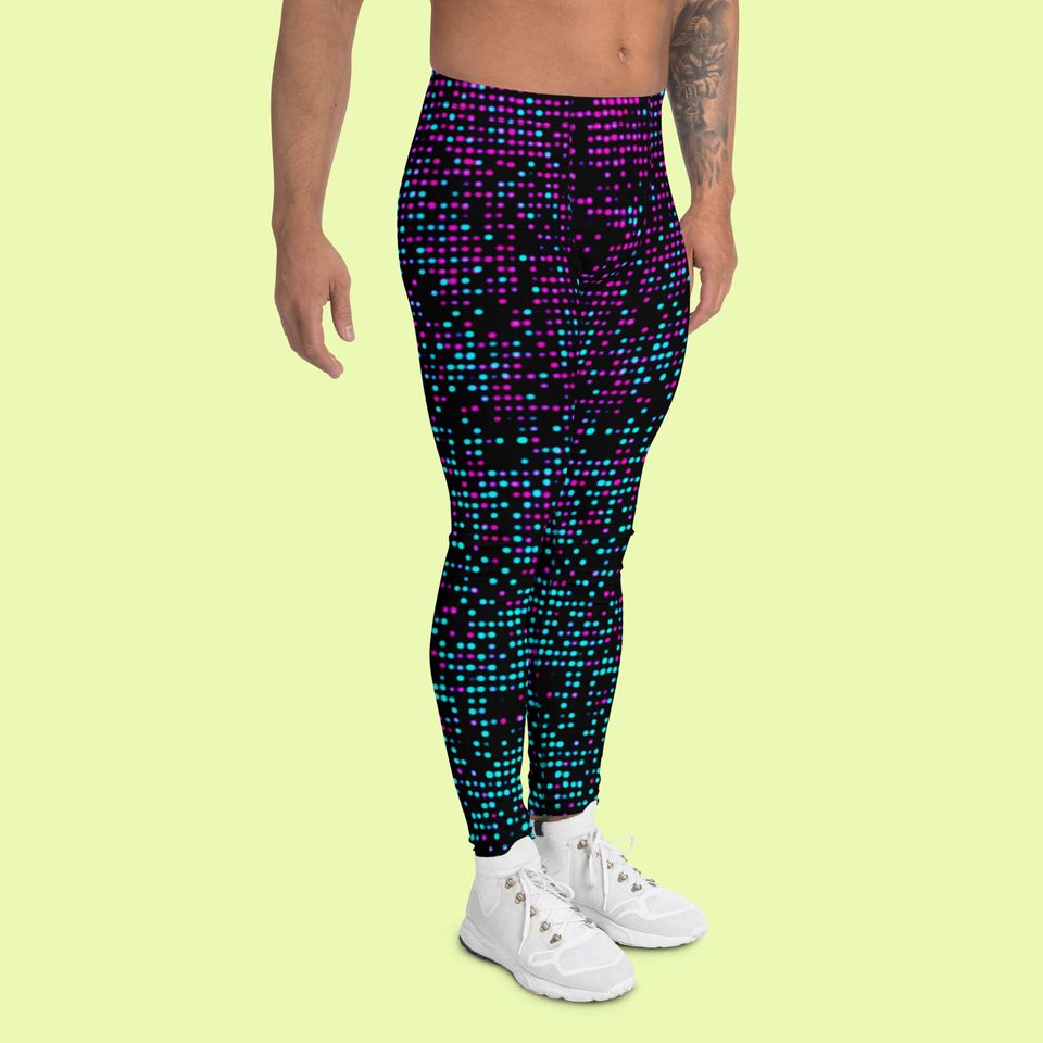 Cyberpunk spotted man leggings. Premium quality.