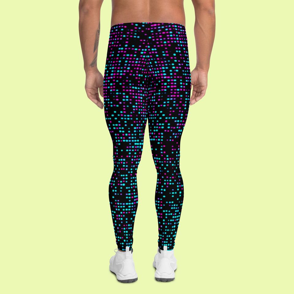 Cyberpunk spotted man leggings. Premium quality.
