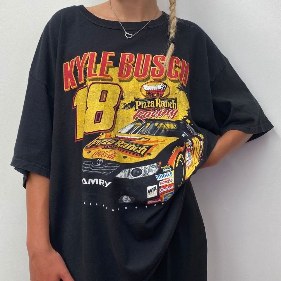 Amazing 90's Kyle Busch Vintage T-shirt!