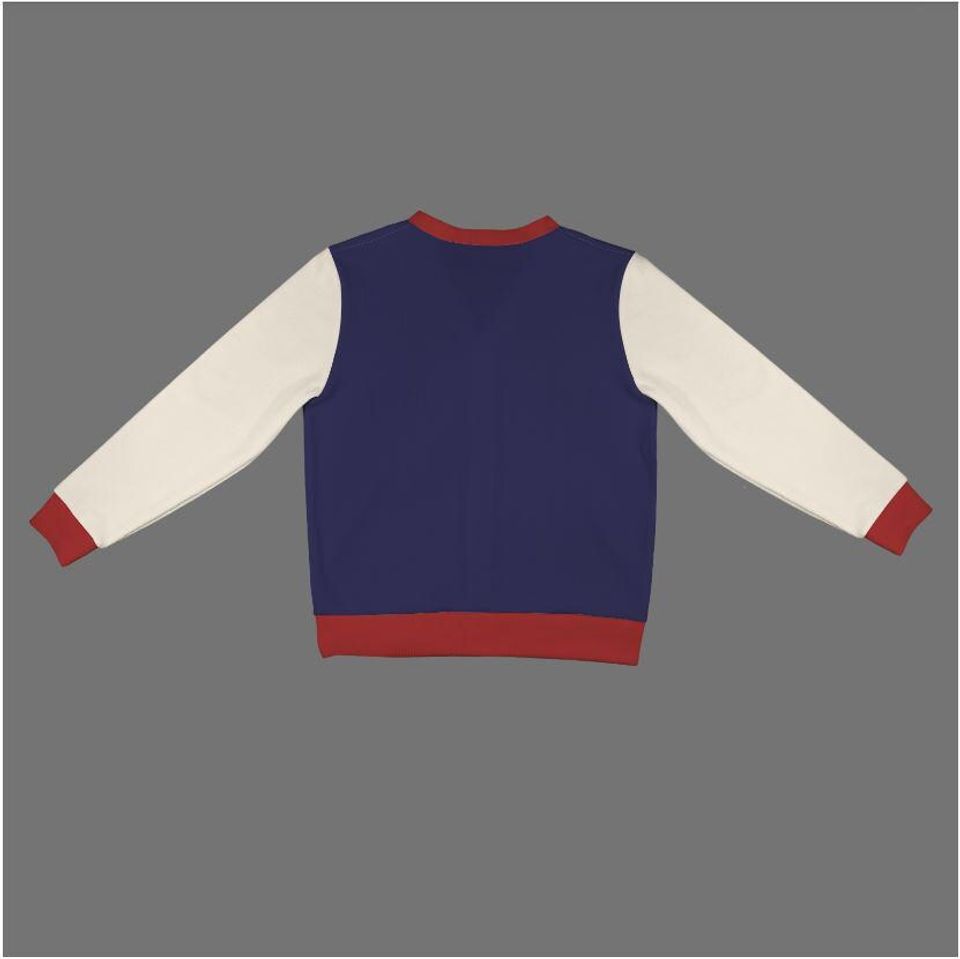 Captain America Cardigan | Steve Rogers Sweater | Marvel Inspired Button Up | Fandom Gift