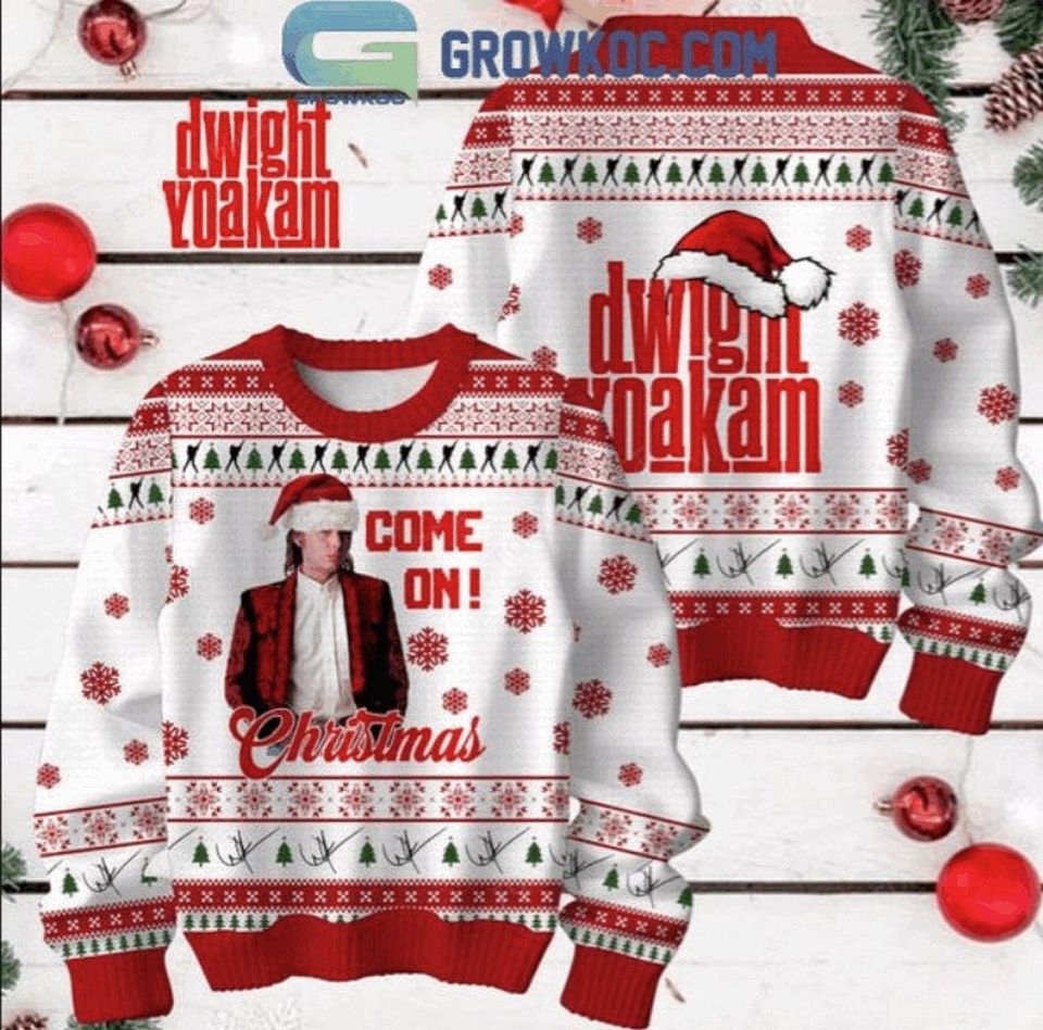 Yoakam Love In Christmas Ugly Sweater