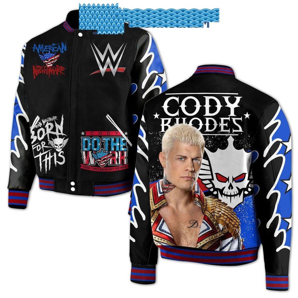 Cody Rhodes Do The Work Baseball Jacket AOP Shirts Gift For Her Him
