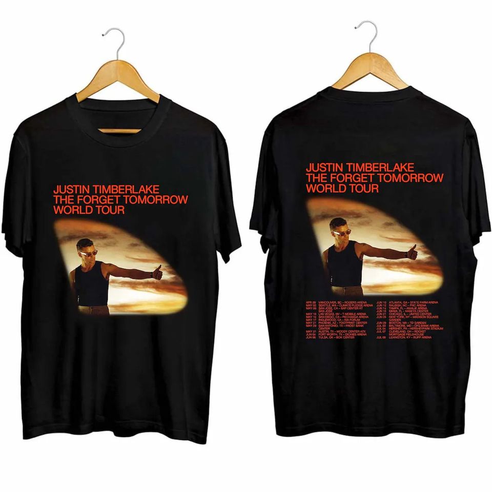 Justin Timberlake Spring and Summer 2024 Tour Shirt