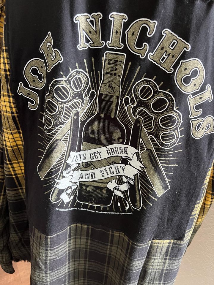 Upcycled Flannel Shirt - Joe Nichols