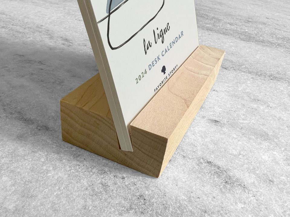 Mid-Century Modern 2024 Desk Calendar