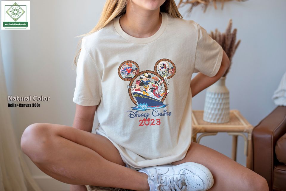 Disney Cruise 2023 Sweatshirt, Mickey Cruise Sweatshirt