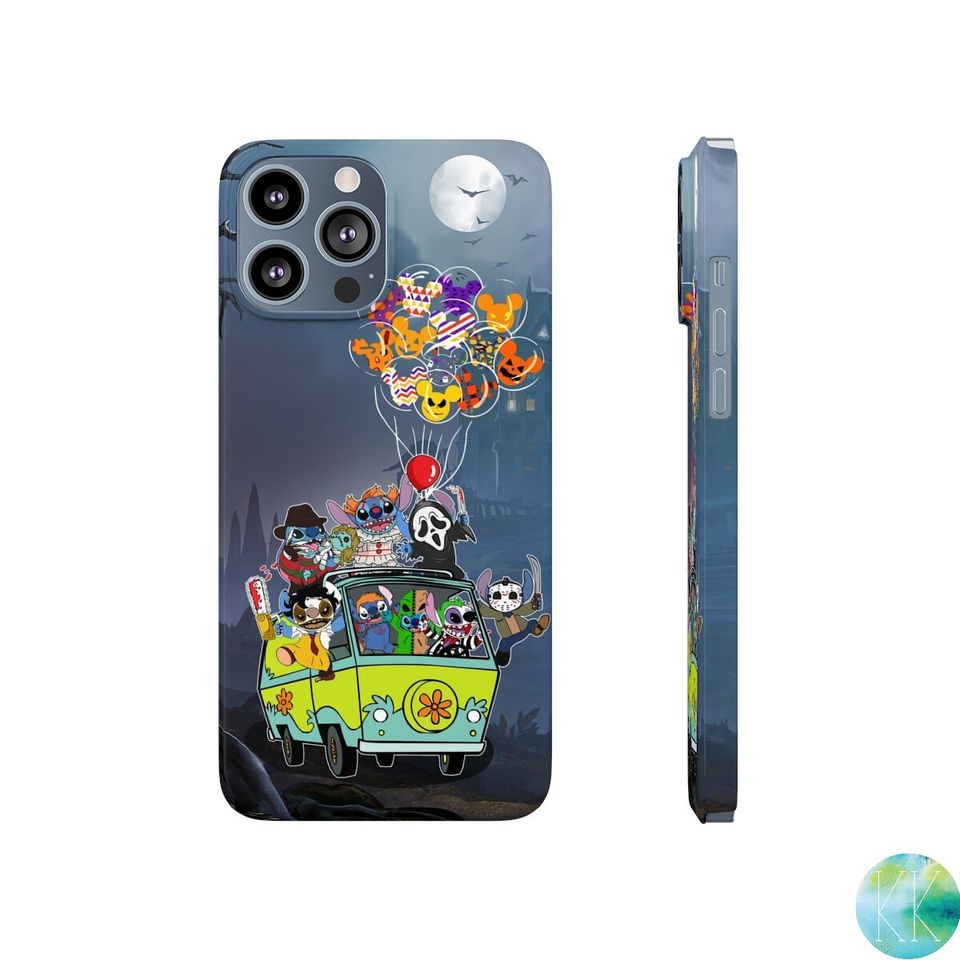 Horror Stitch iPhone Case , Disney Stitch Halloween iPhone Case
