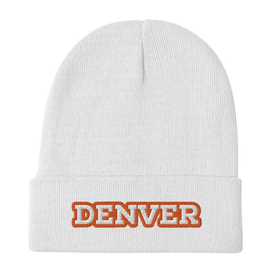 Denver - Premium Embroidered Beanie