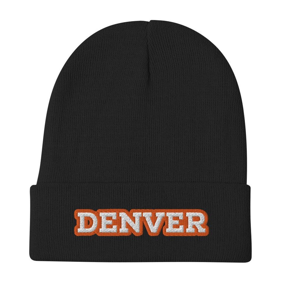 Denver - Premium Embroidered Beanie