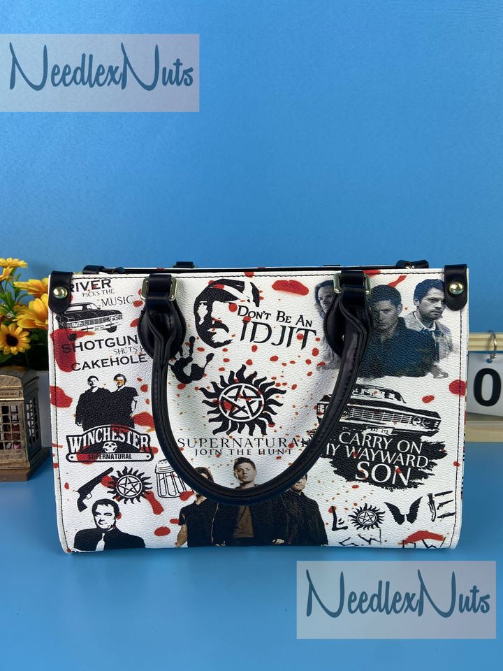 Supernatural Leather Handbag, Supernatural Handbag