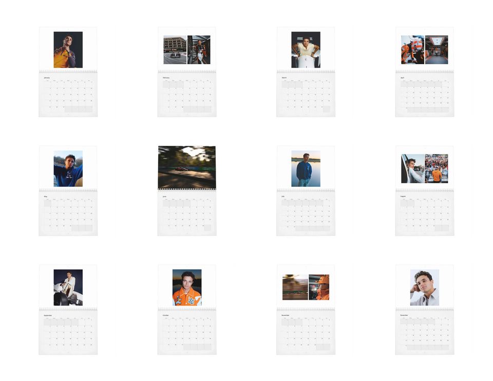Lando Norris Vol.1 - 2024 Wall Calendar