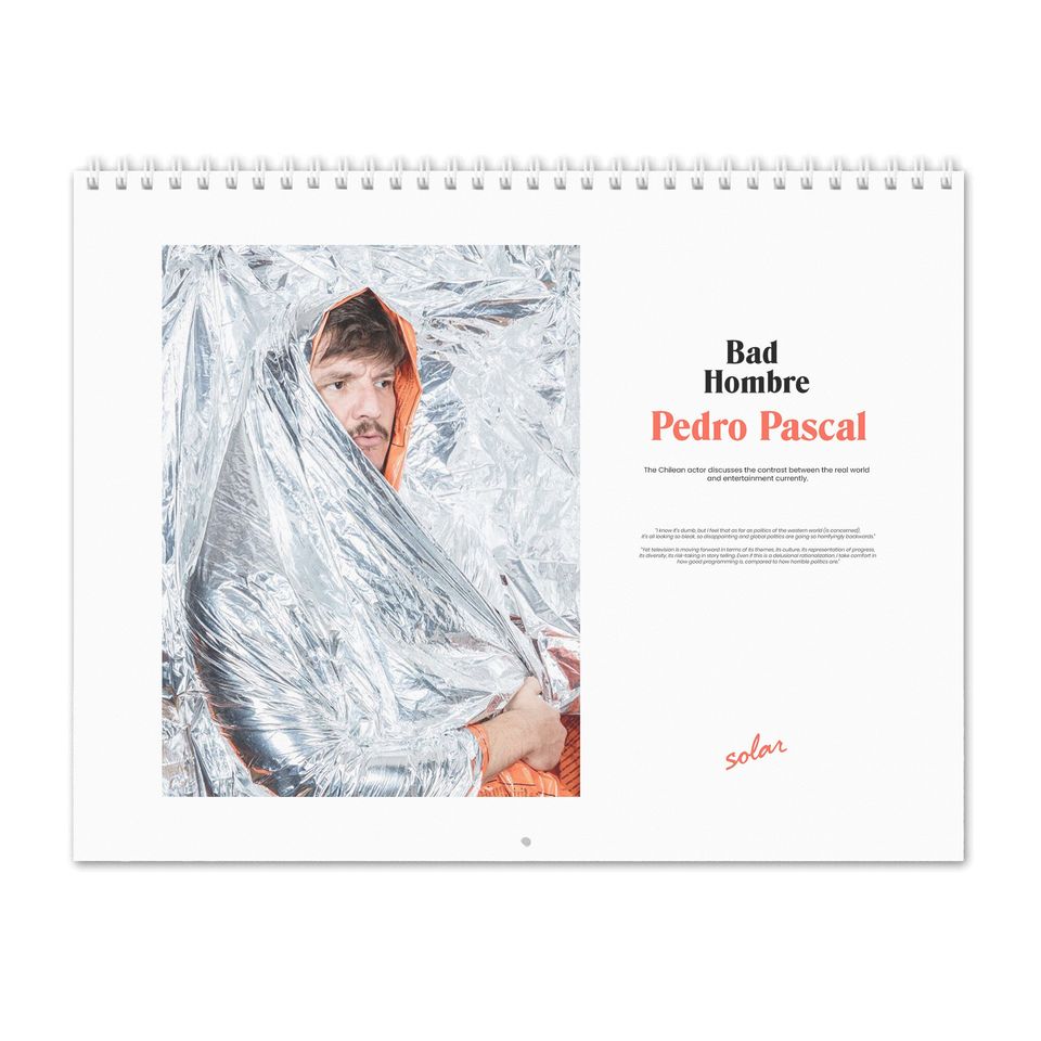 Pedro Pascal Vol.3 - 2024 Wall Calendar