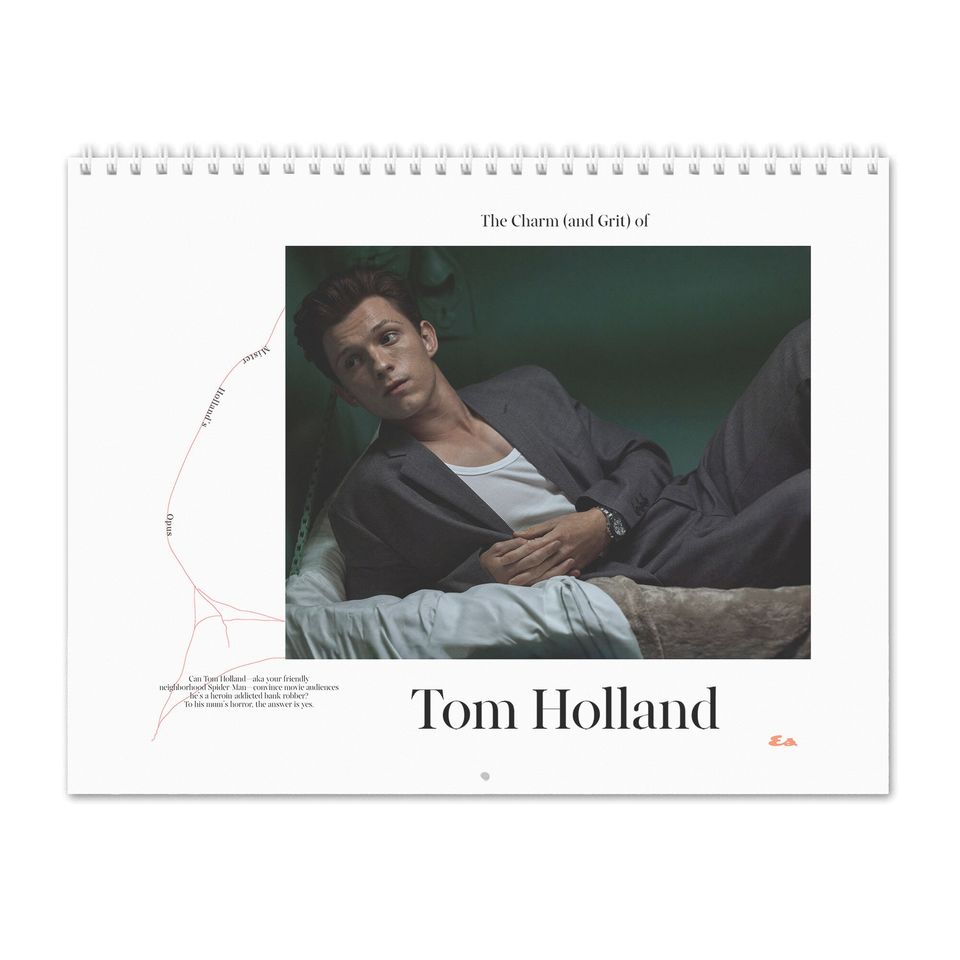 Tom Holland Vol.3 - 2024 Wall Calendar