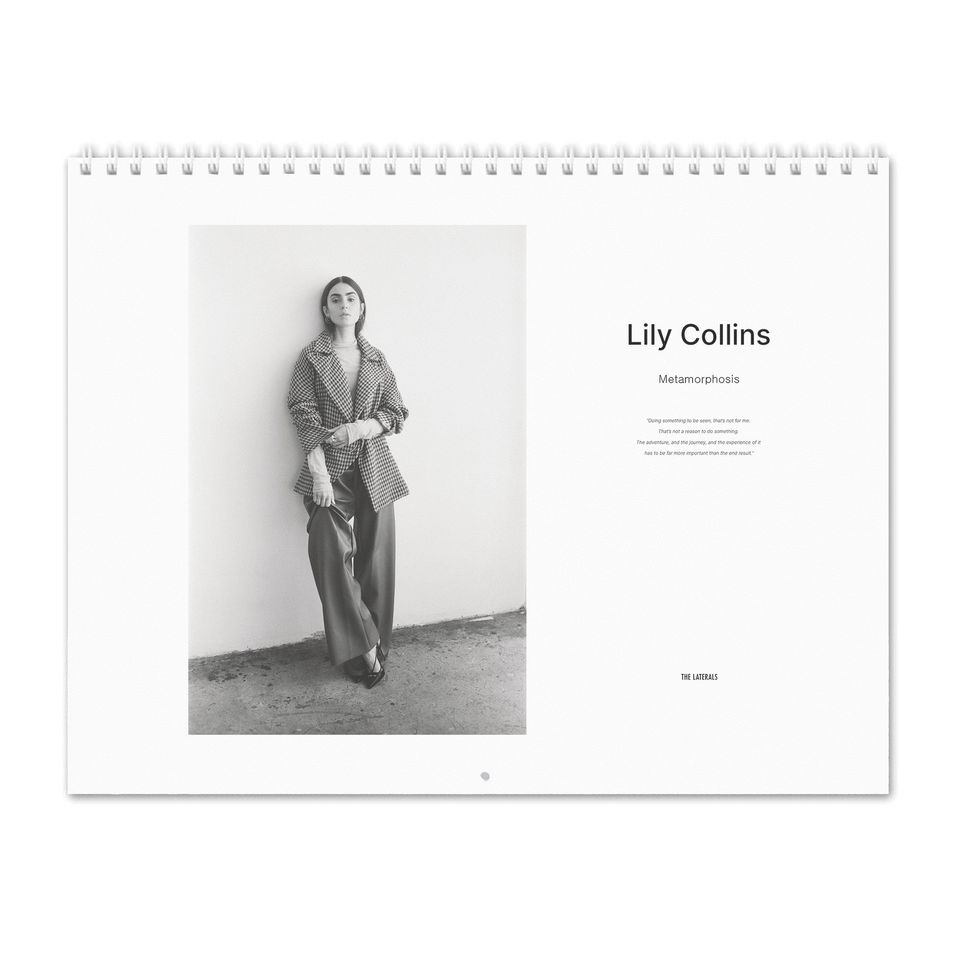 Lily Collins Vol.1 - 2024 Wall Calendar