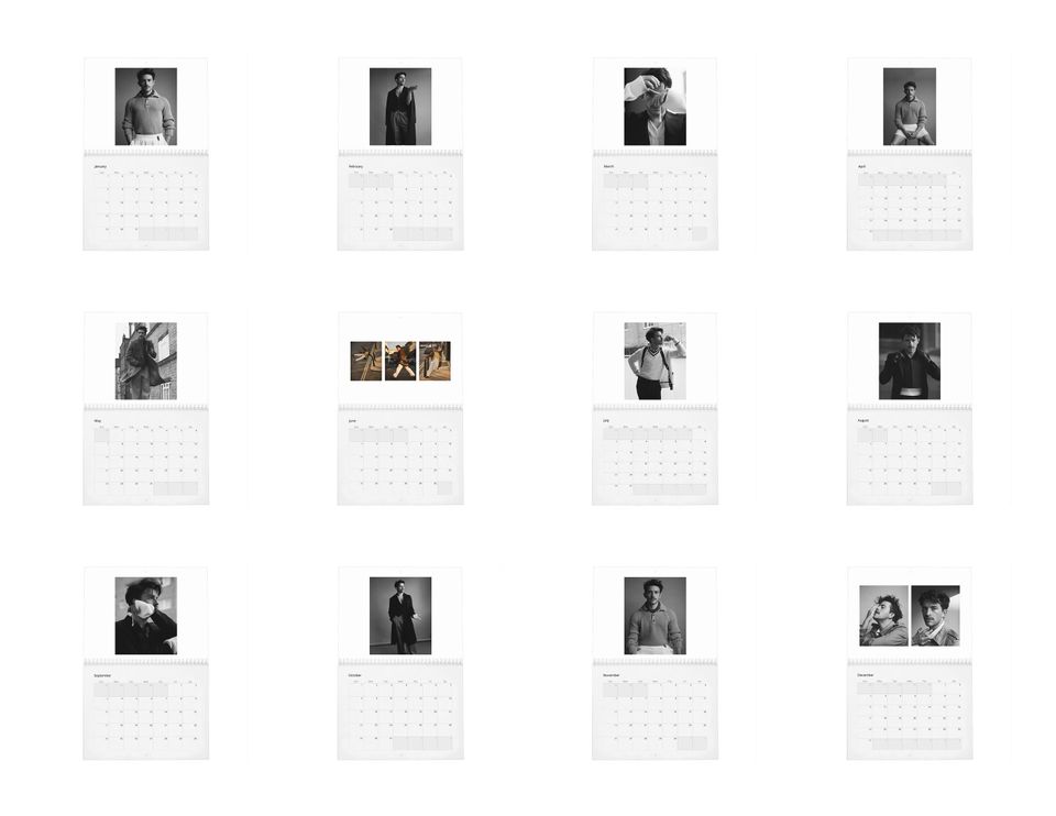 Jonathan Bailey Vol.1 - 2024 Wall Calendar
