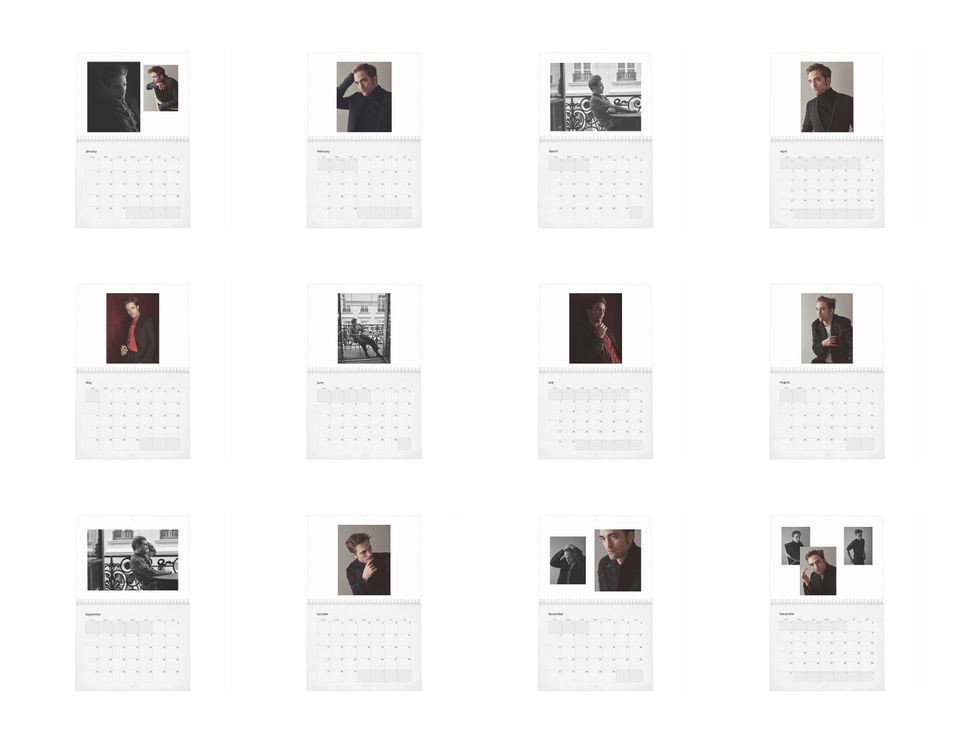 Robert Pattinson Vol.1 - 2024 Wall Calendar