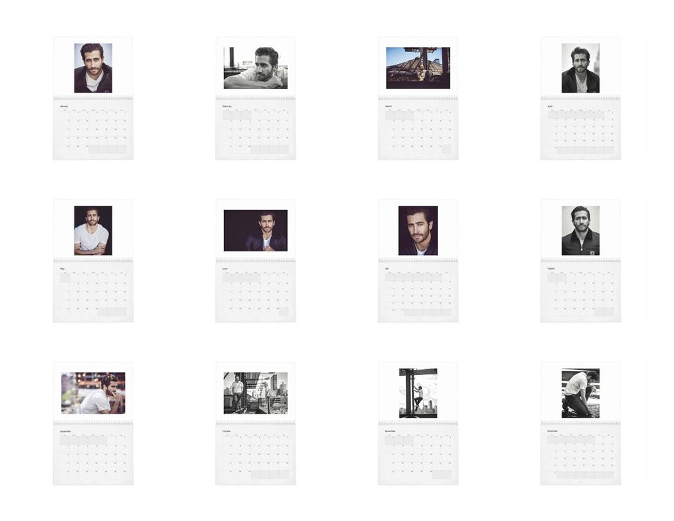 Jake Gyllenhaal Vol.1 - 2024 Wall Calendar