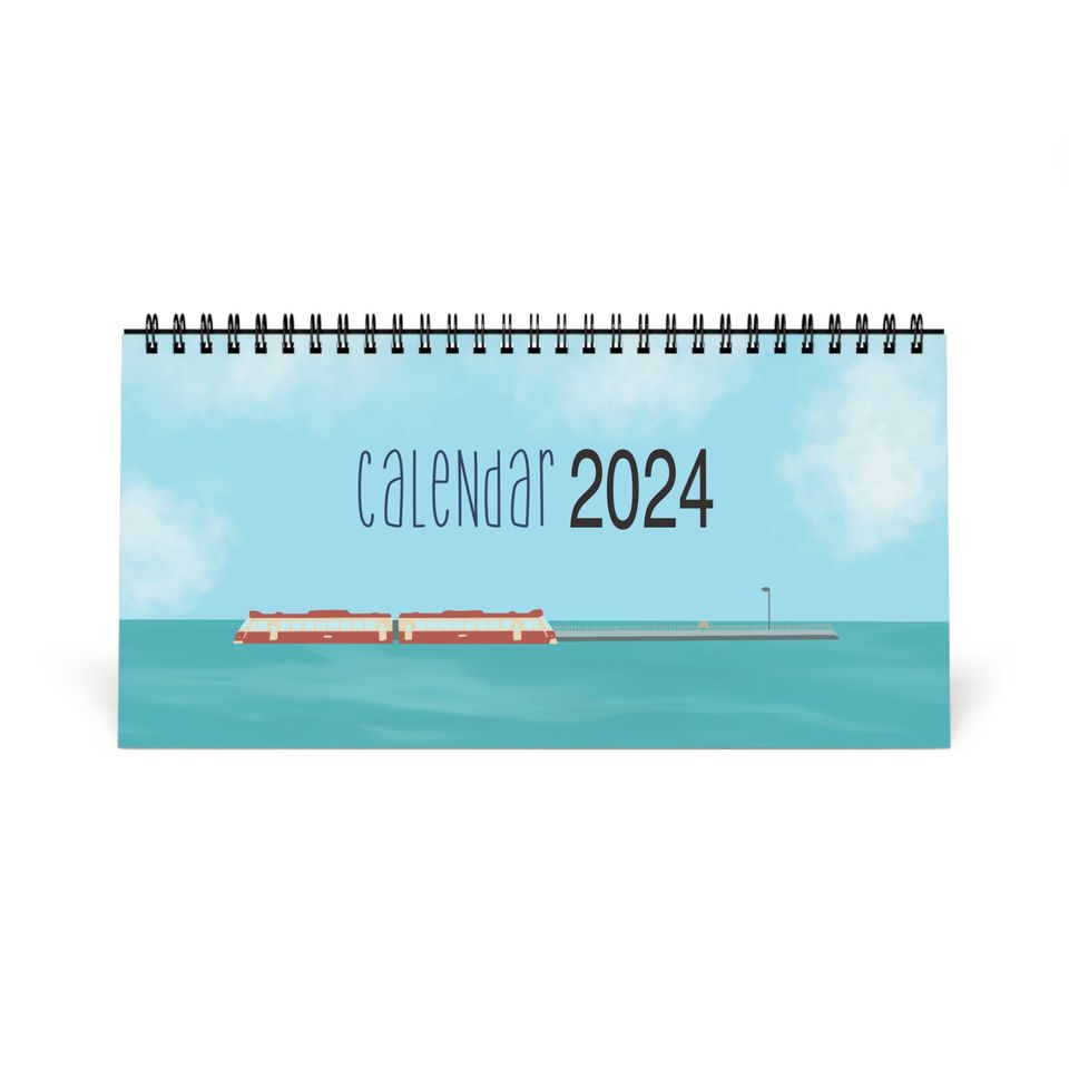 Studio Ghibli Inspired 2024 Desk Calendar