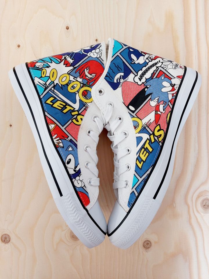 Sonic The Hedgehog Lets Go sneakers