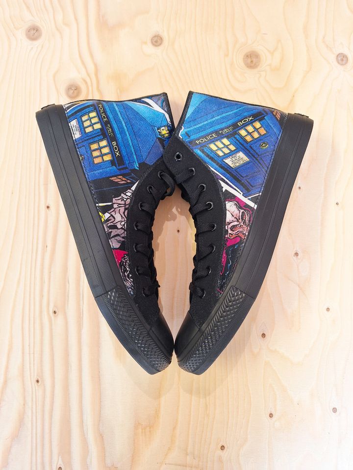 Doctor Who Tardis sneakers