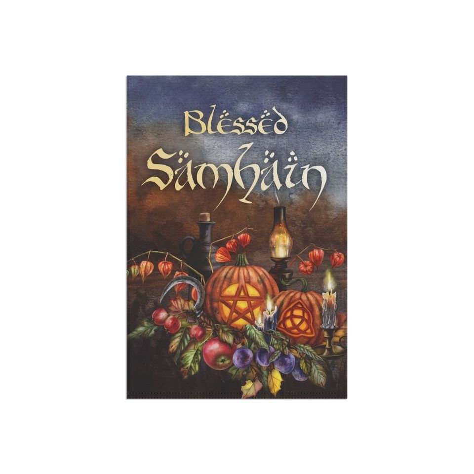Sabbat Samhain Garden Flag | Autumn | Fall