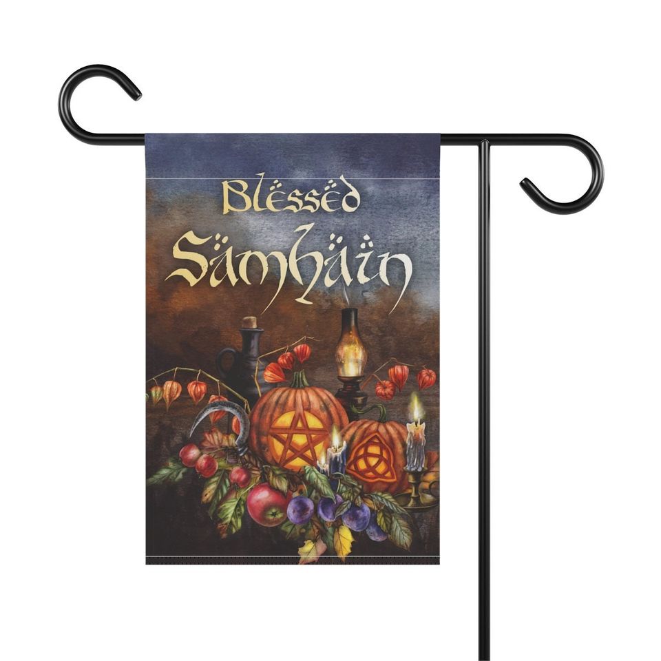 Sabbat Samhain Garden Flag | Autumn | Fall