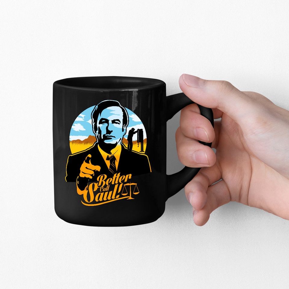 Better Call Saul Retro Mug Funny Coffee Mug - Deny Everything Cup