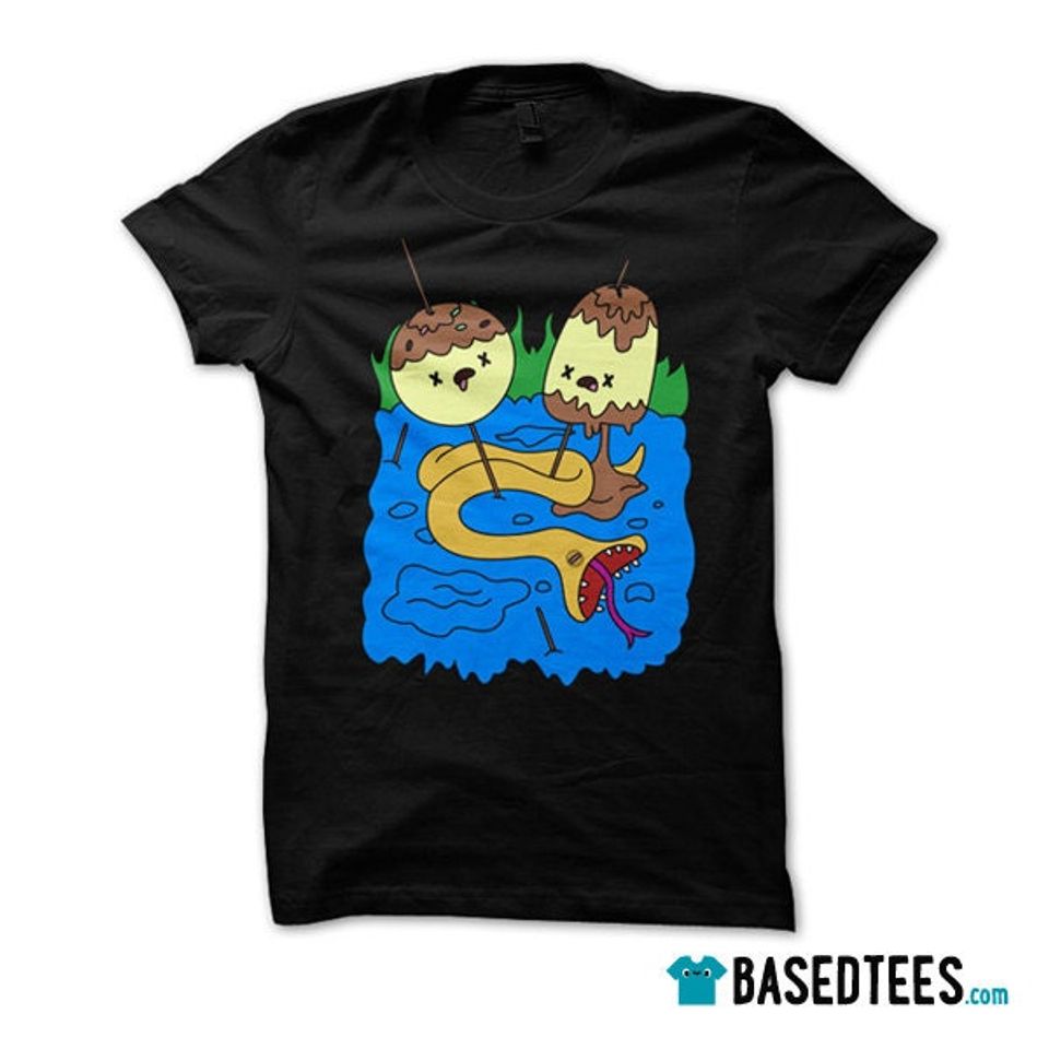Princess Bubblegum's rock T-shirt Adventure Time "What was missing"