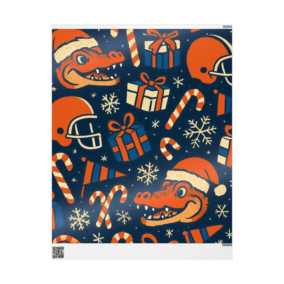 Wrapping Papers, Florida Gators exclusive fans gift wrap, college football party supplies, sports team celebration decor, school spirit
