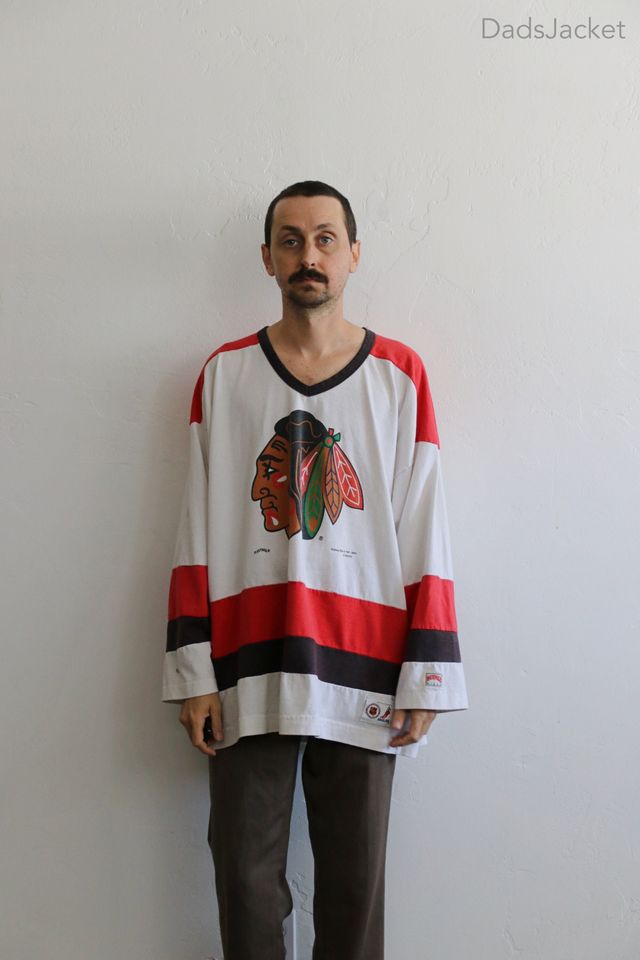Black Hawks Nutmeg Chelios 90s Jersey XL