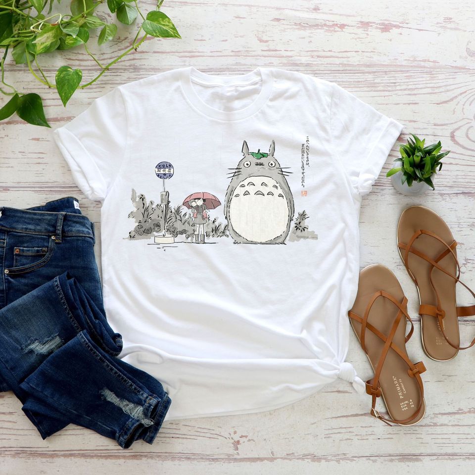 Totoro Shirt, Studio Ghibli, Anime Totoro Shirt