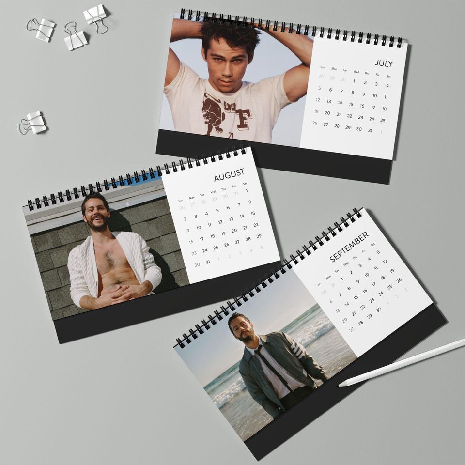 Dylan O'Brien - 2026 Desktop Calendar