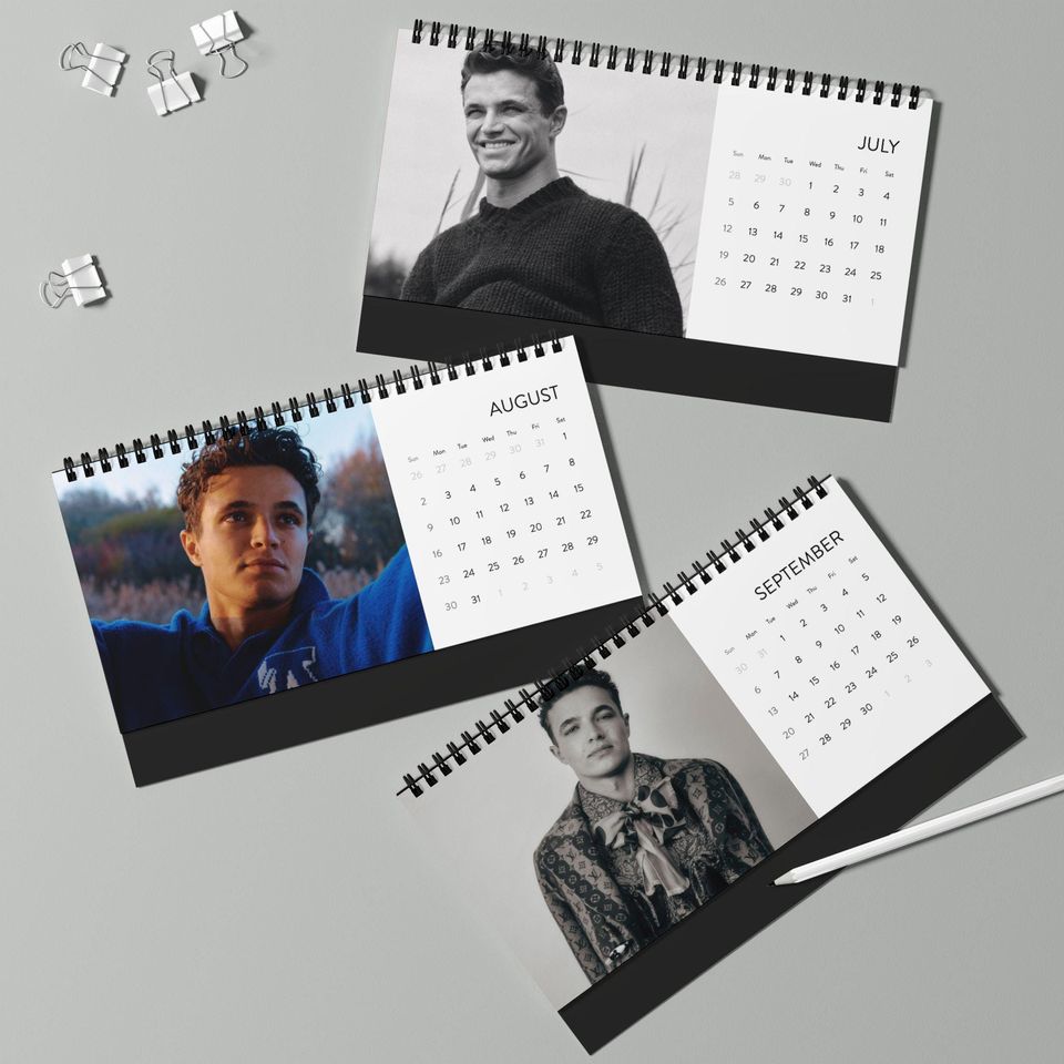 Lando Norris - 2026 Desktop Calendar