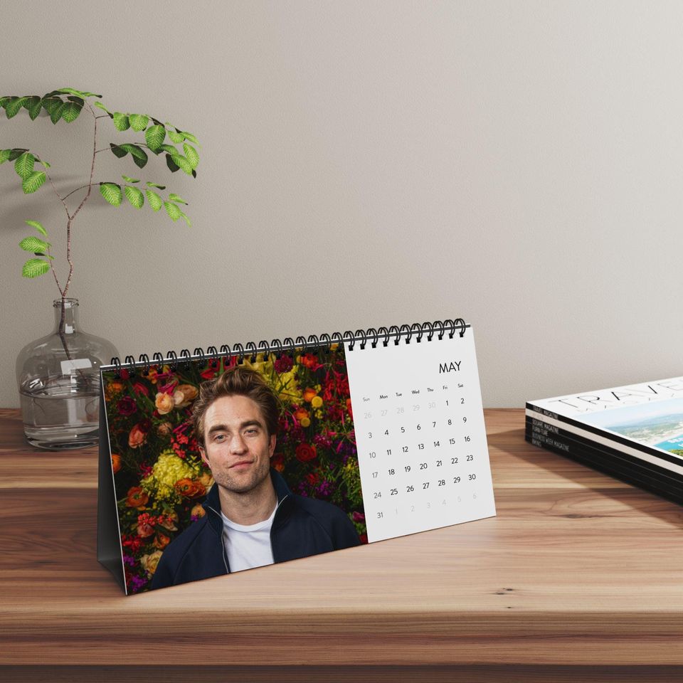 Robert Pattinson - 2026 Desktop Calendar